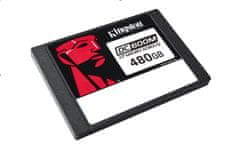 Kingston SSD DC600M 480 GB SATA III 2,5" 3D TLC (branje/pisanje: 560/470 MBs; 94/41k IOPS; 1DWPD), za mešano uporabo