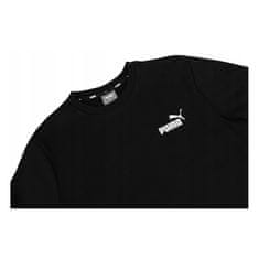 Puma Športni pulover črna 188 - 191 cm/XL Ess Small Logo Crew Fl