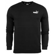 Puma Športni pulover črna 188 - 191 cm/XL Ess Small Logo Crew Fl