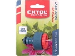 Extol Premium Priključek za pipo, 1/2"-3/4"