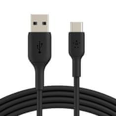 Belkin kabel USB-C z USB-A, 3 m, črn