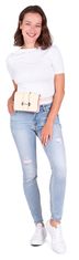 Renata Corsi Ženska usnjena torbica crossbody RC480T Beige