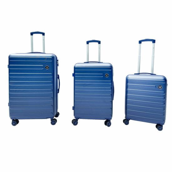 Linder Exclusiv Komplet potovalnih kovčkov Linder Exclusiv SC1002 Blue