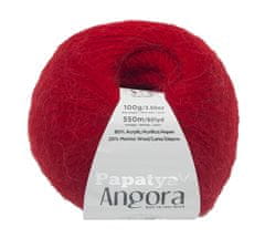 ANGORA MERINO - 100 g / 550 m - rdeča