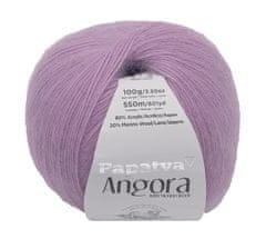 ANGORA MERINO - 100 g / 550 m - vijolična