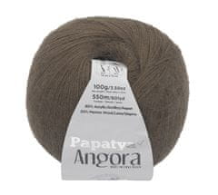 ANGORA MERINO - 100 g / 550 m - rjava