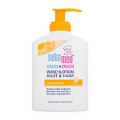 Sebamed Baby Washing Lotion Skin & Hair With Calendula emulzija za umivanje telesa in las 200 ml za otroke