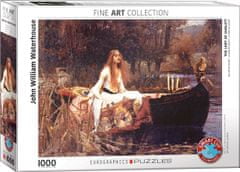 EuroGraphics Sestavljanka Lady of Shalott 1000 kosov