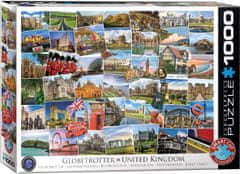 EuroGraphics World Traveler Puzzle - Velika Britanija 1000 kosov