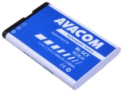 Avacom Nadomestna baterija za Nokia 6303, 6730, C5, Li-Ion 3,7V 1050mAh (nadomestna BL-5CT)