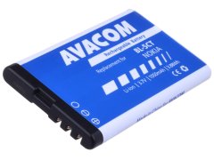 Avacom Nadomestna baterija za Nokia 6303, 6730, C5, Li-Ion 3,7V 1050mAh (nadomestna BL-5CT)