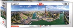 EuroGraphics Panoramska sestavljanka Pariz, Francija 1000 kosov