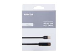 Avacom MIC-40K Kabel USB do Micro USB, 40 cm, črn