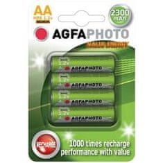 Agfaphoto akumulatorske baterije NiMH 1,2V, AA, 2300mAh, blister 4pcs