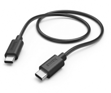HAMA 00187276 kabel, USB-C - USB-C, 0.75 m