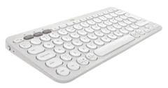 Logitech Pebble Keys 2 K380s tipkovnica, SLO gravura, bela (920-011852)