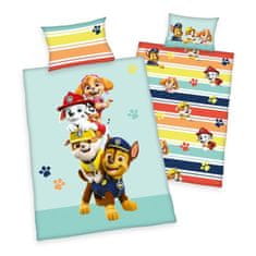 Herding Posteljno perilo za otroško posteljico Paw Patrol črta Bombaž, 100/135, 40/60 cm