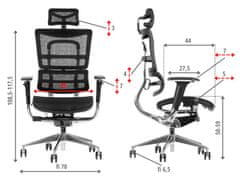 STEMA ErgoNew S8 mrežasti sedež