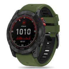 Tech-protect Iconband pašček za Garmin Fenix 3 / 5x / 6x / 6x Pro / 7x, green/black