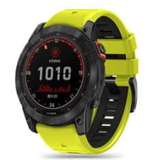 Tech-protect Iconband pašček za Garmin Fenix 3 / 5x / 6x / 6x Pro / 7x, lime/black