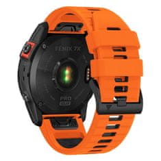 Tech-protect Iconband pašček za Garmin Fenix 5x / 5x Plus / 6x / 6x Pro / 7x / 8 51mm, orange/black