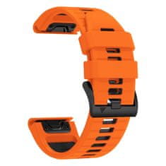 Tech-protect Iconband pašček za Garmin Fenix 5x / 5x Plus / 6x / 6x Pro / 7x / 8 51mm, orange/black