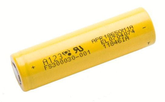 Nobrand Li-Ion polnilna baterija 18650 • 3,7V 1100mAh • max 30A • za industrijsko uporabo | brez zaščite