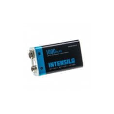 Nobrand Li-Ion polnilna baterija 6F22 • 9V 1000mAh • za končnega uporabnika | vgrajena zaščita | vgrajen USB micro polnilni priključek