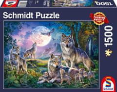 Schmidt Puzzle Volkovi 1500 kosov