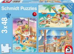 Schmidt Puzzle Pirati 3x48 kosov