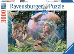 Ravensburger Puzzle - Gozdna dama/3000 kosov