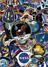 Aquarius Puzzles NASA Puzzle: Mission Patches 1000 kosov