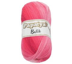 Bellatex Preja PAPATYA BATIK - 100g / 360 m - roza