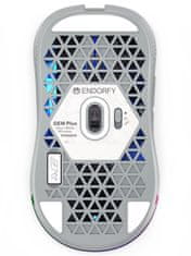 Endorfy Miška GEM Plus Wireless OWH PAW3395 / Khail GM 8.0 / brezžična / bela