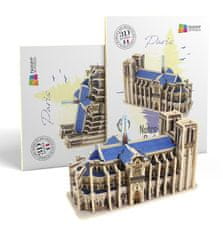 NiXiM Lesena 3D sestavljanka - Katedrala Notre Dame