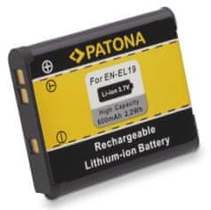 PATONA baterija za Nikon EN-EL19 600mAh