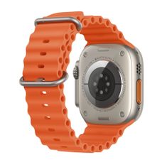 Apple Watch Ultra 2 GPS+Cellular pametna ura, 49 mm, ohišje Titanium, pašček Orange Ocean (MREH3BS/A)