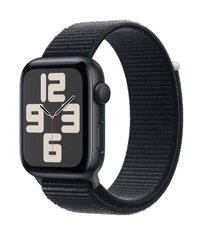 Apple Watch SE pametna ura, 44 mm, GPS, Loop pašček, Midnight