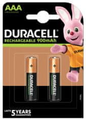 Duracell akumulatorska baterija za ponovno polnjenje 900mAh 2 kosa (AAA)