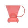 Clever Clever Dripper - Naprava za kavo L 500ml roza + 100 filtrov