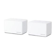 Mercusys Usmerjevalnik WiFi TP-Link Halo H80X(2 paketa) WiFi 6, 3x GLAN, 2,4/5GHz, AX3000