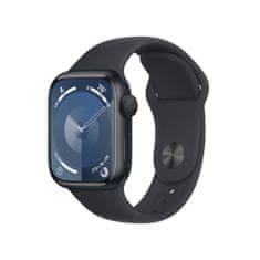 Apple Watch Series 9 pametna ura, 41 mm, GPS, športni pašček S/M, Midnight