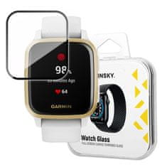 slomart wozinsky watch glass hibridno steklo za garmin venu sq črno