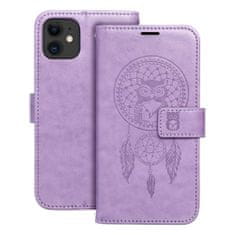 OEM MEZZO Knjižni etui za IPHONE 11 dreamcatcher vijolična