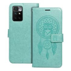 OEM MEZZO Knjižni ovitek za XIAOMI Redmi 10 / 10 2022 dreamcatcher green