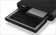 IcyBox USB 3.0 zunanji čitalnik kartic