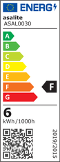 Asalite LED sijalka E14 6W 3000K 510lm