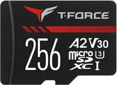 TeamGroup Gaming A2 256GB MicroSD UHS-I U3 V30 100/90MB/s spominska kartica