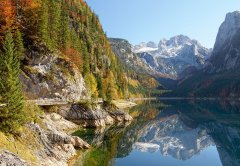 Castorland Puzzle Gosausee, Avstrija 1500 kosov