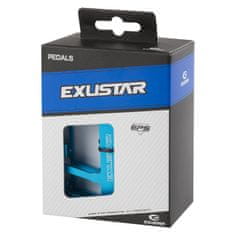 Exustar BMX pedala FLAT standardni navoj 9/16" modra